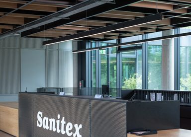 sanitex adminitracinės patalpos statybos